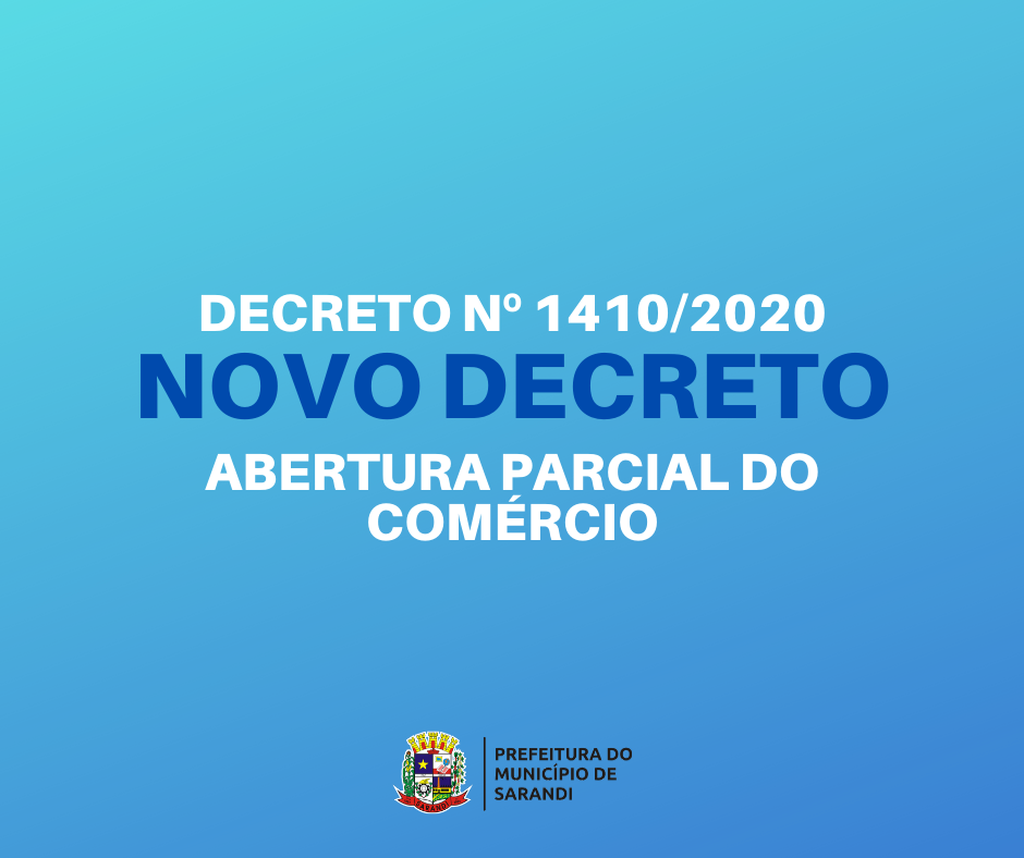 Prefeitura decreta funcionamento parcial do comércio de Sarandi nos próximos 07 dias